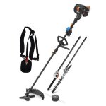 Débroussailleuse thermique 26cc 4 en 1 avec démarrage électrique - lawnmaster Débroussailleuse thermique 26cc 4 en 1 avec démarrage électrique - lawnmaster