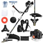 D�broussailleuse - d�broussailleuse thermique � dos 2 en 1 - flasidu - 1e44f - e - 2temps 52cc - 1. 3kw ...