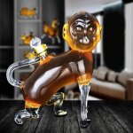 Dcanteur  whisky en forme de singe verre de dcoration franais ou carafe pour cadeaux de vacances ...