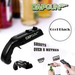 D�capsuleur shooter cap gun launcher ouvre - bi�resnoir