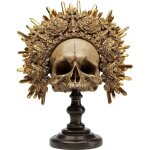 Objet dcoratif - kare - dco crne couronne - polyrsine - 42 cm - style contemporain