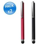 Decom pack x2 stylets luxe pour apple ipad 1 / 2