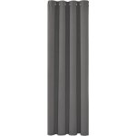 Deconovorideau occultants isolant thermique anti froid 140x260 cm rideau pour salon et chambre gris clair ...