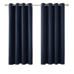 Deconovo rideaux occultants isolant thermique anti froid design moderne à oeillets rideaux 140x180 cm ... Deconovo rideaux occultants isolant thermique anti froid design moderne à oeillets rideaux 140x180 cm ...