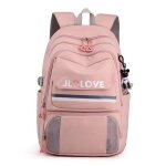 Sac � dos scolaire - findpitaya - mod�le d�contract� - imperm�able - 15. 6 pouces - rose