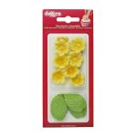 D�cors comestibles fleurs jaunes