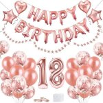 Décoration anniversaire ballon rose - ecteatoy - kit happy birthday - 18 ans - fille - 30 ballons en ... Décoration anniversaire ballon rose - ecteatoy - kit happy birthday - 18 ans - fille - 30 ballons en ...