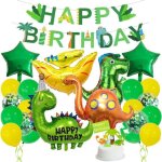 Decoration anniversaire dinosaure ballon dinosaure anniversaire kit anniversaire garon dinosaure pour ...