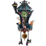 Horloge murale - létrange noël - monsieur jack - résine - décoration halloween - 12x2x20cm Horloge murale - létrange noël - monsieur jack - résine - décoration halloween - 12x2x20cm