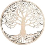 Décoration murale arbre de vie en bois - art mural - cadeau de pendaison de crémaillère - sculpture Décoration murale arbre de vie en bois - art mural - cadeau de pendaison de crémaillère - sculpture