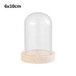 Dcoration muraleporte - cloche sphrique en verre 1 pice prsentoir couvercle bouteille de terrarium ...