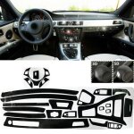 Décoration véhicule - bmw - autocollant vinyle - garniture carbone 5d - intérieur voiture - noir Décoration véhicule - bmw - autocollant vinyle - garniture carbone 5d - intérieur voiture - noir
