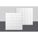 Dalle de plafond dublin - decosa - polystyrène blanc - 50x50 cm - 8 - 9 mm Dalle de plafond dublin - decosa - polystyrène blanc - 50x50 cm - 8 - 9 mm