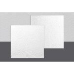 Decosa dalle de plafond vienne - polystyr�ne - blanc - effet cr�pi - 50 x 50 cm - 2 sach. (=4 m2)