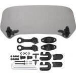 D�flecteur dair de spoiler de pare - brise de moto universelle modifi�e transparent hb016