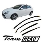 Deflecteurs dair dflecteurs de vent compatible avec alfa romeo giulietta 2012 - prs 4 pices