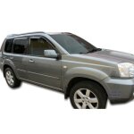 D�flecteurs dair - nissan - x - trail t30 - 2001 - 2007 - 4 pi�ces - acrylique teint� 3 mm