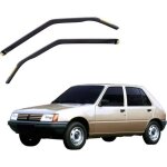 Deflecteurs dair dflecteurs de vent compatible avec peugeot 205 4p limousine 1984 - 1998 2pcs
