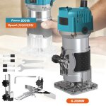 D�fonceuse affleureuse �lectrique 800w d�fonceuse � bois 30000 rpm fraisage pour sculpture sur bois 1 ...