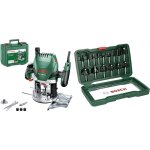 D�fonceuse bosch pof 1400 ace - set daccessoires r�gulation �lectronique 15 fraises