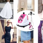 D�froisseur de vapeur vertical - bonachat - outil domestique avec hauteur reglable - 1700w - rose