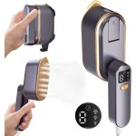D�froisseur vapeur de voyage pour v�tements avec �cran led 2 en 1 3 niveaux de vapeur et r�servoir deau ...