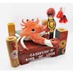 Les déglingos - peluche cassecou le crabe avec son bébé Les déglingos - peluche cassecou le crabe avec son bébé