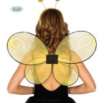 Déguisement abeille - marque - ailes 63 x 41 cm - femme - adulte - jaune Déguisement abeille - marque - ailes 63 x 41 cm - femme - adulte - jaune