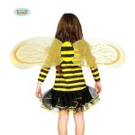 Dguisement abeille enfant - ailes jaunes 88x22cm - fille