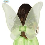 Dguisement - ailes de papillon - vert - enfant - fille - 42 x 46 cms