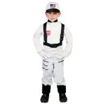D�guisement astronaute - pompier cuis astro - enfant - blanc - mixte - int�rieur