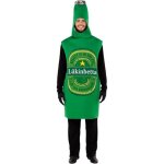 Dguisement bouteille de bire - verte - adulte - combinaison en mousse paisse imprime
