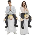 Dguisement carry me pour homme / femme  dos dange adulte