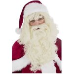D�guisement - chaks - perruque et barbe pere no�l naturel haut de gamme beige - adulte - int�rieur - ...