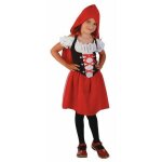D�guisement chaperon rouge fille - le petit chaperon rouge - taille s - robe et cape avec capuche