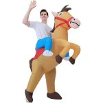 D�guisement cheval gonflable adulte unisexe ? taille 150 - 190 cm costume inflatable pour halloween carnaval ...