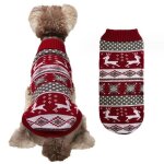 Dguisement de chien de nolpull de nol pour chien chatavec motif renne de noldguisement en tricot ...