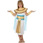 Dguisement cloptre fille 10 / 12 ans - atosa - cloptre - blanc bleu et jaune - enfant - fille