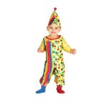 D�guisement de clown pour b�b� - carnaval - 6 / 12 mois - multicolore