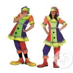 D�guisement de clown olivia femme taille xl
