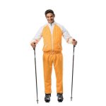 D�guisement combi ski jean - claude dusse adulte l orange cuivre mandarine