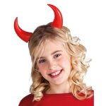 Déguisement - cornes rouges enfant halloween - rouge - extérieur Déguisement - cornes rouges enfant halloween - rouge - extérieur