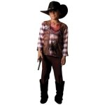 Dguisement cow boy illusion pour garon cesar - costume complet (t - shirt + pantalon) - marron - 4 ...