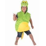 D�guisement crocodile rembourr� enfant - fille - 3 - 4 ans - vert - int�rieur - tissu polaire