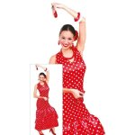 D�guisement danseuse flamenco espagne rouge adulte