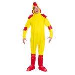 Déguisement la denrée adulte - humoristique - jaune - polyester Déguisement la denrée adulte - humoristique - jaune - polyester