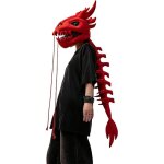 D�guisement de dinosaure accessoire de t�te en cr�ne 3d et costume d�pine dorsaler�aliste pour f�te d�guis�e ...