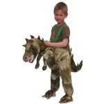 Dguisement dinosaure - multicouleur - enfant - a partir de 3 ans - combinaison avec bretelles