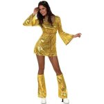 Dguisement disco dor femme - marque - taille m / l - extrieur - adulte - 100% polyester