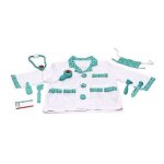 Dguisement de docteur melissa & doug - panoplie de mdecin - pour enfant de 3 ans et plus - accessoires ...